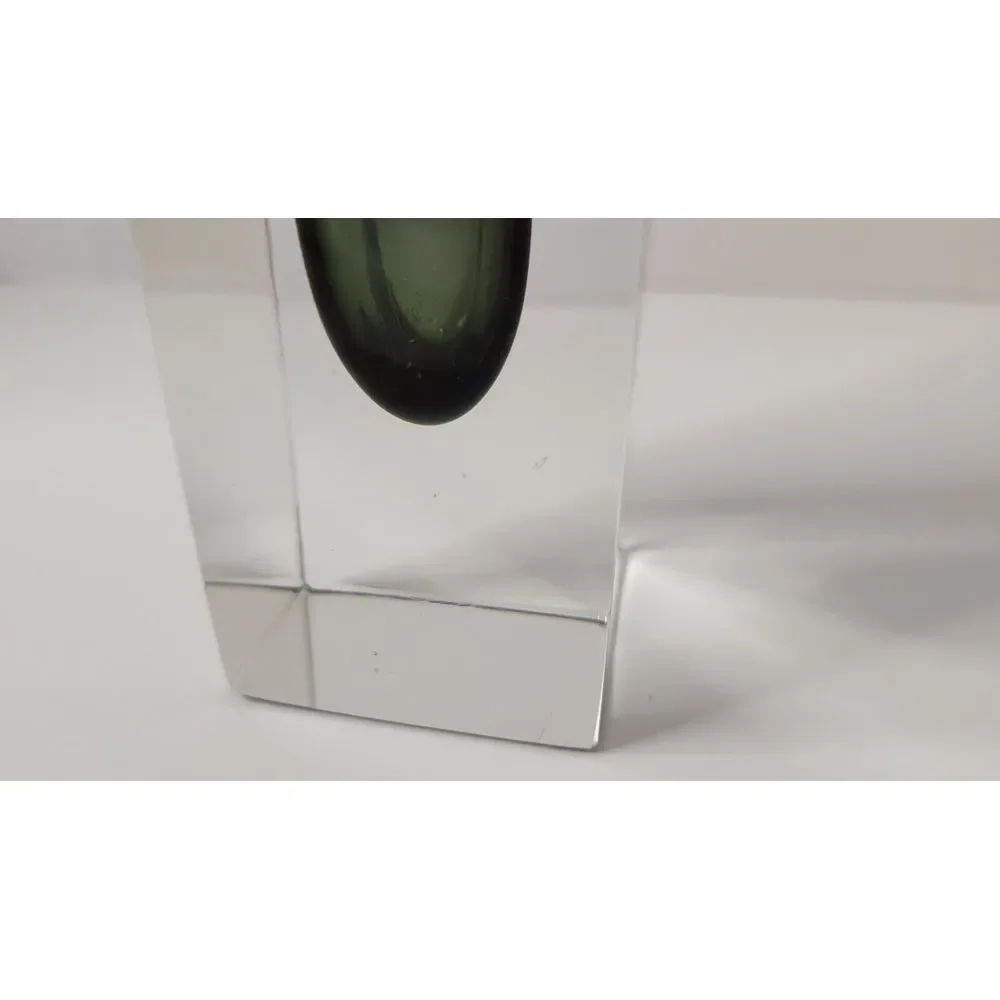 Vintage Murano Sommerso‎ Vase By Flavio Poli Seguso Italy 1970s